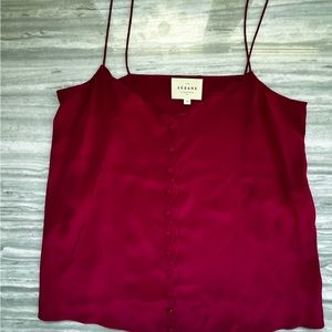 Sézane Magenta Camisole size 34